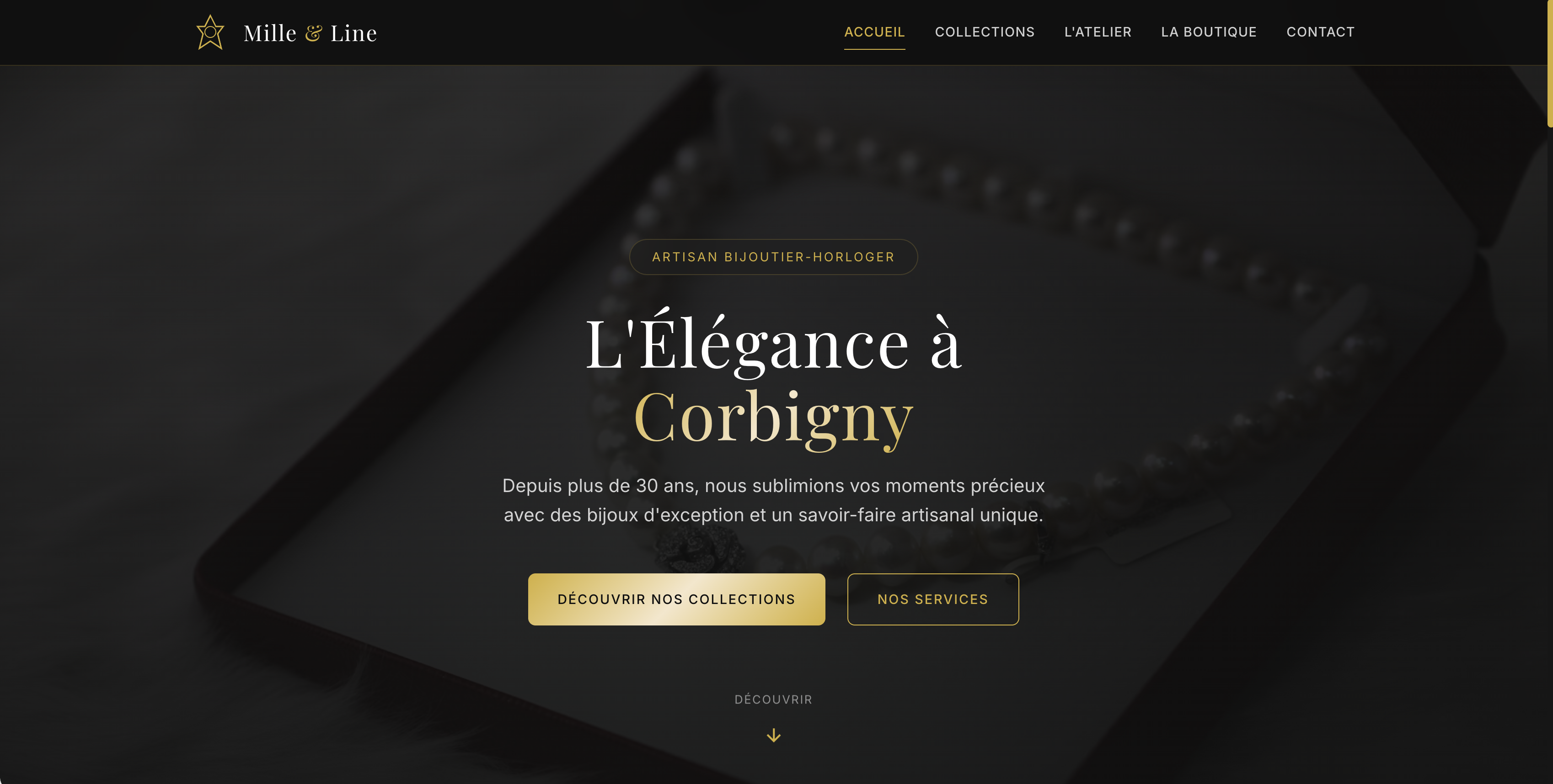 Aperçu Bijouterie Mille & Line